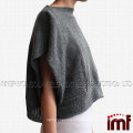 Cropped Boatneck -Grey Sweat Shirt